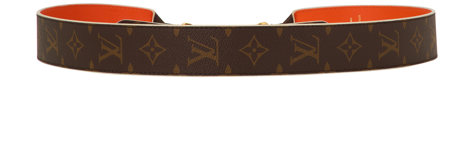 Louis Vuitton Bandoulière, &pound;260, Accessories, Brown/Orange, Canvas/Leather, Back view
